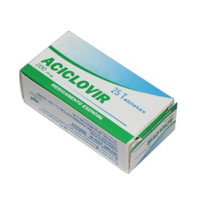 China Oral Aciclovir Tablets 200mg / 400mg For Herpes Simplex Virus Infections for sale