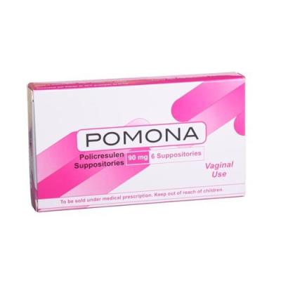 China 90 mg Policresulen Suppository Medication , Vaginal Suppositories for sale