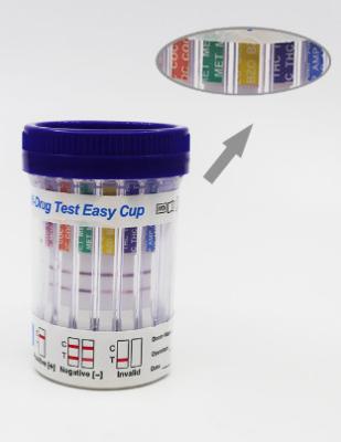 China Customized Multi 12 Panel Urine Cup Drug Test For Home Use High Accuracy for sale