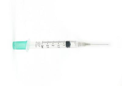 China van het instrumentenchina van de injectiepunctuur Spuit van de het Bloedinzameling de Veilige Slagaderlijke/Slagaderlijk de Spuit3ml Ce/ISO van het Bloedgas Te koop