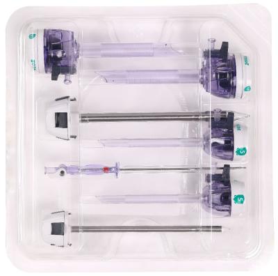 China Gynecology Laparoscopy Sterile Surgical Equipment Disposable Laparoscopic Trocar Set for sale