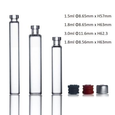 China Natürliche Borosilicat-Glas-Patrone zu verkaufen