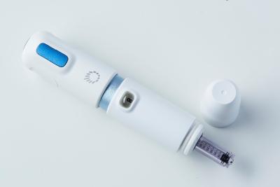 China Injection& Puncture Instrument White Color Insulin Injection Needle Free Syringe for sale