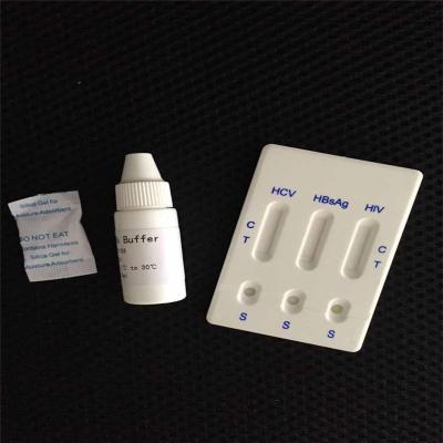 China HCV HBsAg HIV Multi Blood Test Kits for sale