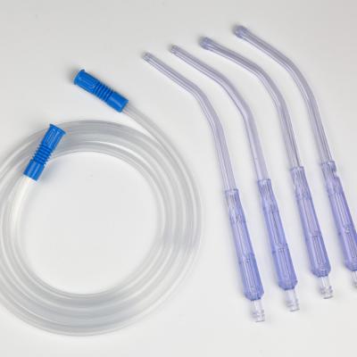 China Disposable Suction Connecting Tube with Yankauer Handle,suction connection tube for sale