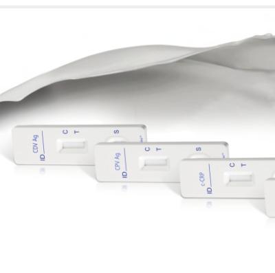 China Canine Parvovirus CPV Ag/Ab 4.0mm Rapid Test Cassette for sale