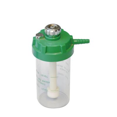 China 350ml Disposable Humidifier Bottle With DISS 1240 Inlet Connection for sale