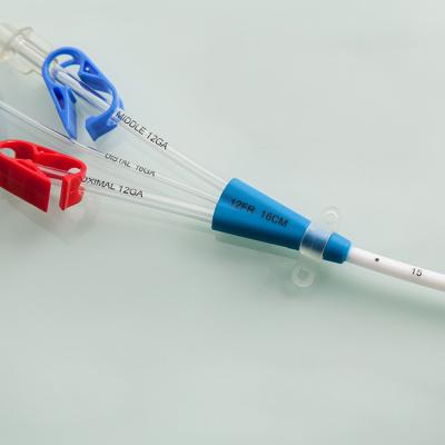 China Cateter triplo reto Kit Disposable Medical Device da diálise do lúmen à venda