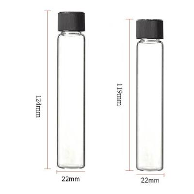 China 20ML Clear Pre Roll Borosilicate Glass Tubes Injection & Puncture Instrument for sale