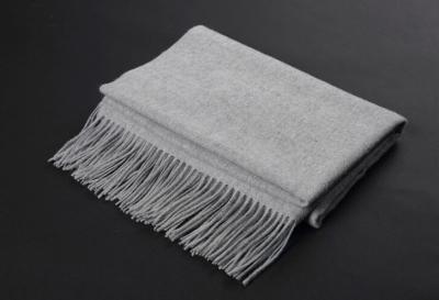 China Solid Color Warm Mens Pashmina Wool Cashmere Scarves For Winter for sale