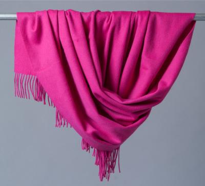 China Durable Long Pashmina Silk Shawl Pink Neck Scarves For Women for sale