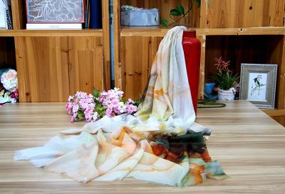 China Eco Friendly Colorful Soft Scarves Wraps Shawls For Autumn / Winter for sale