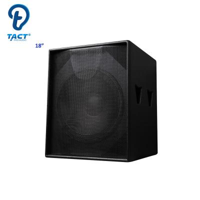 China Single Popular Club 18 Inch Professional Powered Subwoofer Box for sale