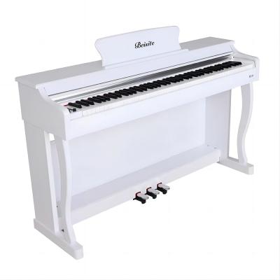 China Piano de pie blanco ISO Materiales ecológicos ligeros y portátiles en venta