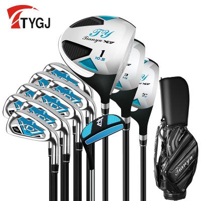 China TTYGJ Steel Beginner's Practice Of Golf Set Golf Club , Men's Complete Set Of Irons for sale