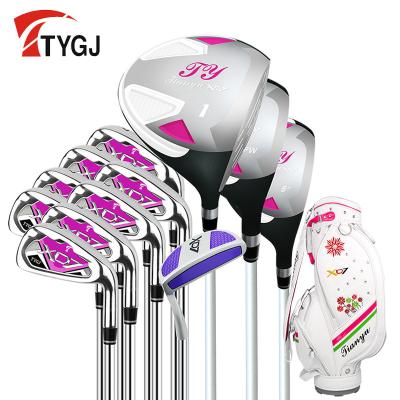 China graphite & TTYGJ Golf Set Full Steel Golf Practice Club Ladies Golf Clubs for sale