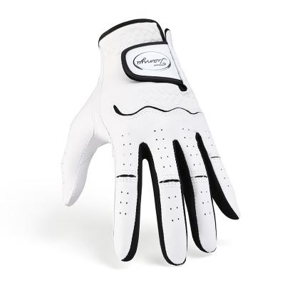 China TYGJ Mens Mens Sheepskin Left Handed Golf Gloves for sale