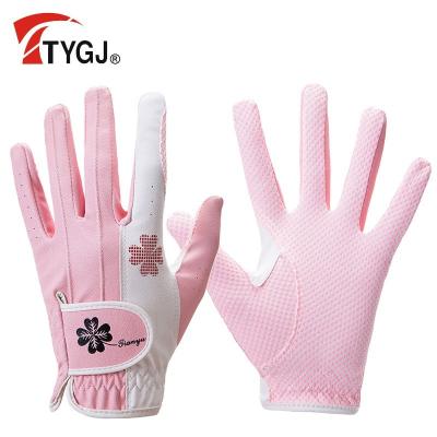 China TTYGJ Women's Golf Gloves Women's Golf Gloves Non Slip Non Slip Gloves Breathable Hands for sale