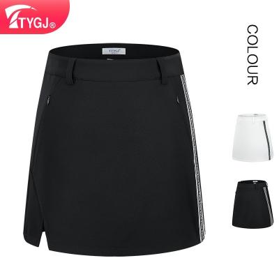 China TTYGJ Golf Breathable Women's Anti-Glare Pants Short Skirt Skirts Mid-rise High Waist Slim Fit Thin Split Skirt Pants Sports Pants for sale