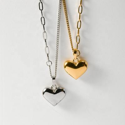 China European and American TRENDY simple personalized retro cool clavicle fashion niche style clavicle chain I.S.T. love necklace for sale