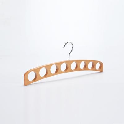 China Wholesale Wooden Multi Hanger Inspring Closet Belt Tie Scarf Hijab Hanger Volume for sale