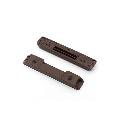 China High Quality Magnetic Single Double Door Stopper WDB Wardrobe Cabinet Door Hook Brown Color for sale