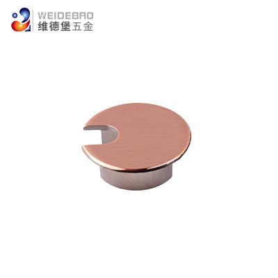 China Modern Desk Furniture Accessories Galvanized Cable Grommet 35mm for sale