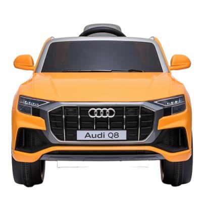 China Ride On Toy Wholesale License Audi Q8 12V Children's Electric Car Ride On Children Battery Operated Baby Car for sale