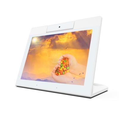 China Waterproof 14 Inch OEM Tablet PC Android White Color Binocular Case Camera Optional Industrial Tablet PC for sale