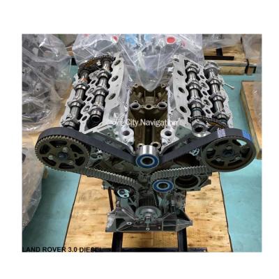 China Aluminum Original Diesel Engine Assembly Long Block Engine For Land Rover Range Rover 3.0T for sale