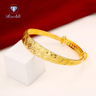 China New Type Gold Plated Bangle Bracelet Sale Romantic Well Set for sale