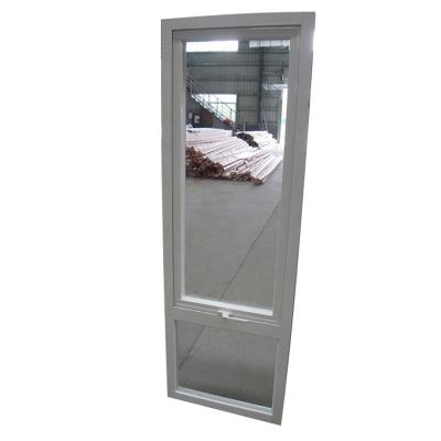 China Diseño de parrilla de ventana de hierro de grado en estilo toldo con material de marco de aleación de aluminio en venta