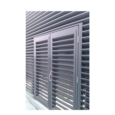 China Modern Design Aluminum Alloy Double Glazed Roman Indoor Shutters for Indoor Storm Window for sale