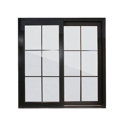 China Office Building Sliding Windows with Customized Grill Design from Professional OEM for sale