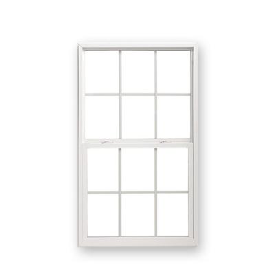 China Customized Colors White PVC Frame Plastic UPVC Single Sliding Energy Vinyl Windows for sale