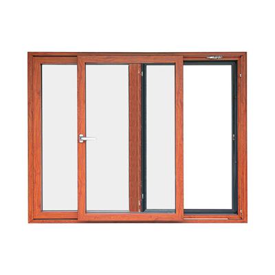 China Customized Low-E Glass Double Windows in Soundproof Aluminum Sliding Window for OEM for sale