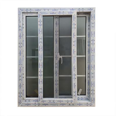 China Double Glass Aluminium Sliding Window Grill Design With Windproof Function For Houses for sale