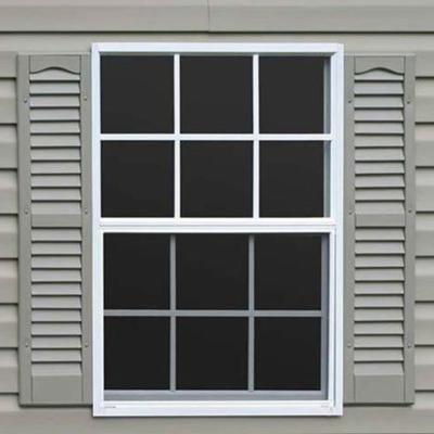 Κίνα Διπλό κρεμασμένο ατσάλινο πέλμα Windows Upvc Frame Custom Άλλοι Windows Τύπος American Standard προς πώληση