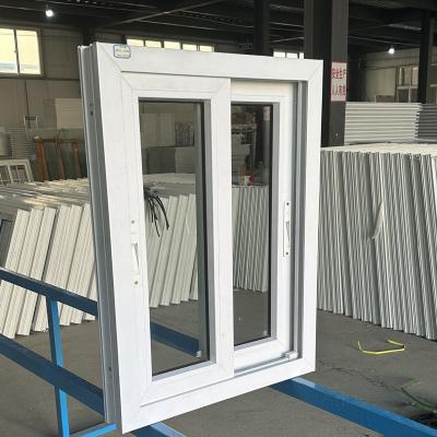 Cina Disegno di finestre scorrevoli in PVC per finestre a doppio vetro domestiche in vendita