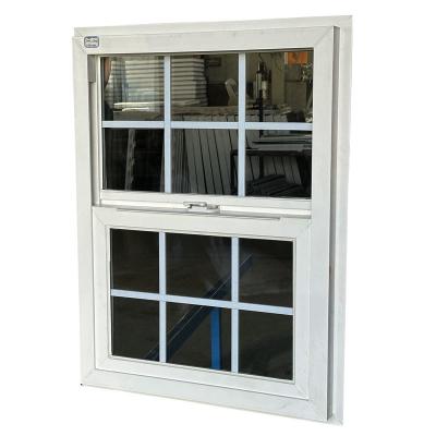 China Swing Open Style Single Hang Windows Pvc Folding Screen Noord-Amerikaans vinyl venster Te koop