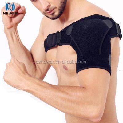 China Quality-Assured Adjustable Soft Heavy Duty Heated Neoprene Single Back Shoulder Brace for sale