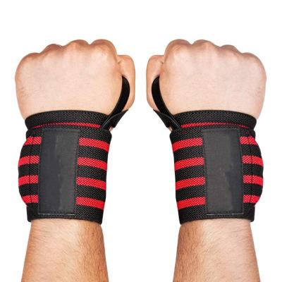 China Premium Manufacturer Comfortable Custom Logo Bodybuilding Gym Weightlifting Wrist Support Powerlifting Wraps for sale