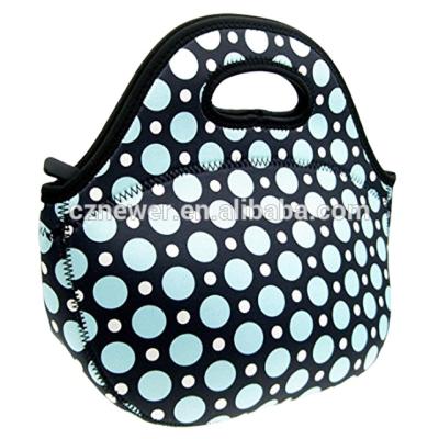 China Fashion Soft Oversized Neoprene Cooler Lunch Bag For Food for sale