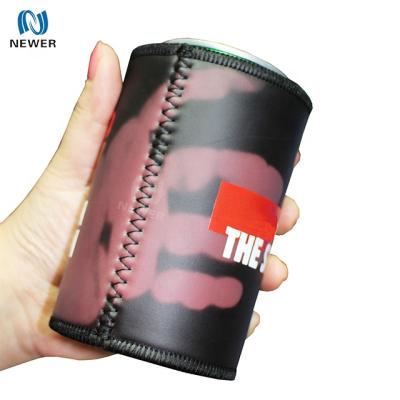 China New waterproof design different color changed with cooler temperature neoprene stubby box support for sale