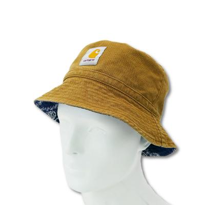 China COMMON Popular Custom Bucket Hat With Embroidery Logo Badge For Young Adult Trendy for sale