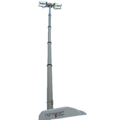 China Warehouse Truck Mounted Telescoping Horizontal Mast Light Tower for sale