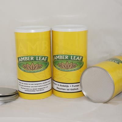 China Recycled Materials Hand Tobacco Rolling Packaging Paper Box With Aluminum Foil Cover Paper Plastic Tube for sale