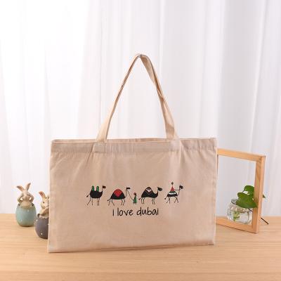 China Customized Reusable Pure White Blank Empty Painting Shopping Bag Cartoon Tote Bag Fabric Bag Eco-Friendly Pattern for sale