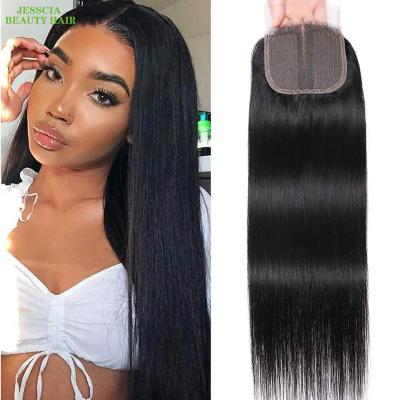 China Other Free Sample Human Hair 4x4 5x5 6x6 HD Lace Closure With Baby Hair, 13x4 13X6 HD Lace Headband Swiss Lace Brazilian Hair for sale