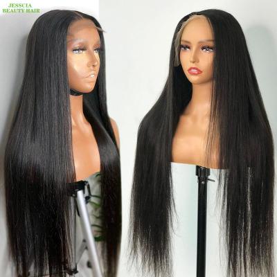 China STW Wholesale 40 Inch 13X4 13X6 HD Swiss Lace Front Wig, Brazilian Hair 360 Lace Frontal Wig With Baby Hair For Black Women for sale